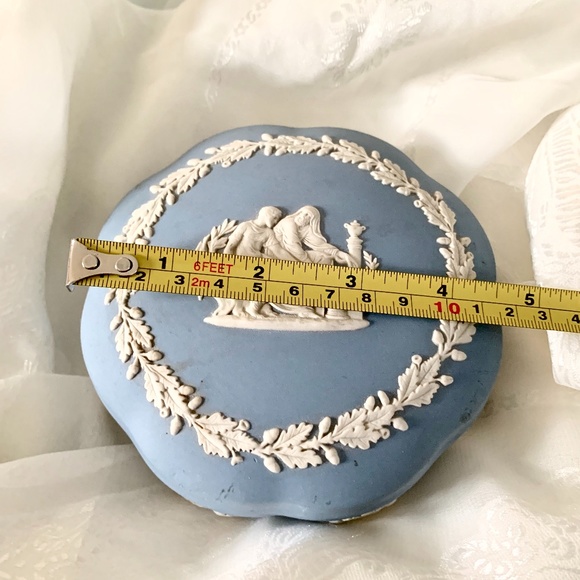 🎁 LARGE JASPERWARE WEDGEWOOD - VTG RARE - Picture 6 of 7
